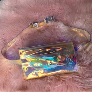 Holographic fanny pack